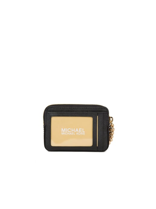 Jet Set Travel Medium Zip Around Card Case On Chain - Image 3