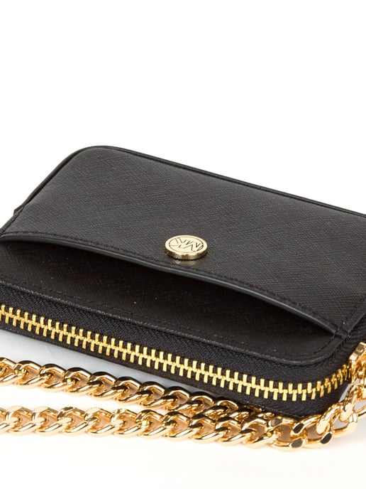 Jet Set Travel Medium Zip Around Card Case On Chain - Image 4