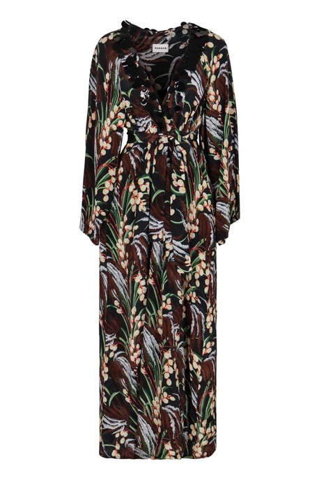 Printed Crepe Dress - Image 2
