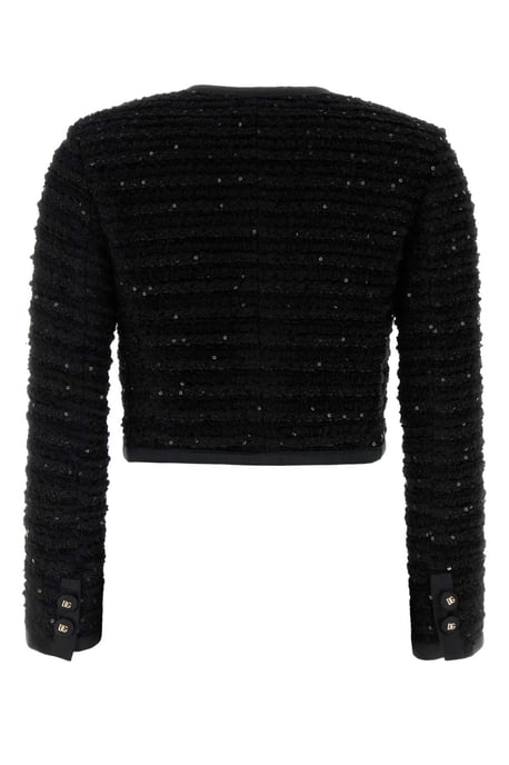 Svart Tweed Blazer - Image 2