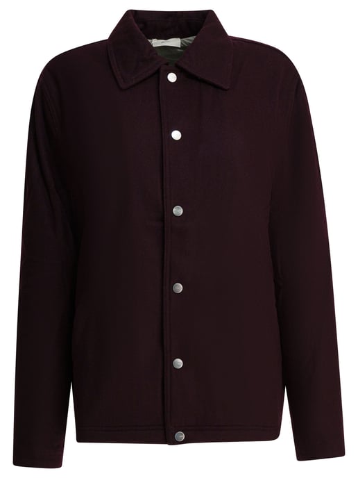 Bordeaux Wool Blend Jacket - Image 1