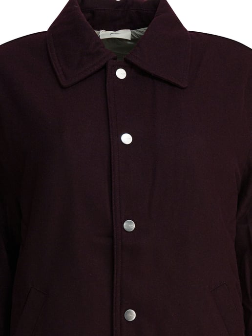 Bordeaux Wool Blend Jacket - Image 3