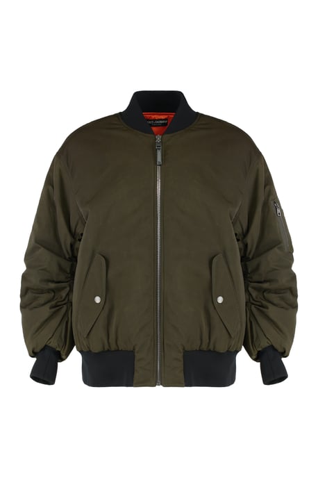 Överdimensionerad Bomber i Nylon - Image 1