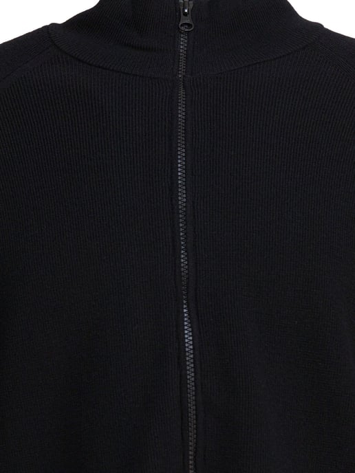 Svart polyesterstickat - Image 3