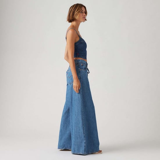 Women's Levis XL Superwide Jeans in Blue - Image 4
