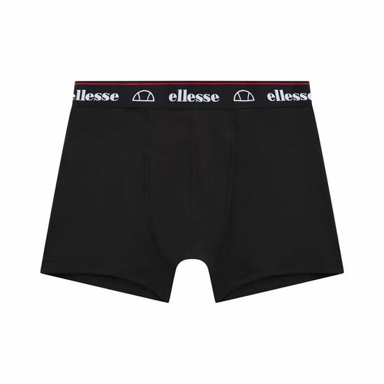 Ellesse Mens Muxel885 Boxer Shorts (Pack of 3) (Black/Navy/Blue) - Image 4