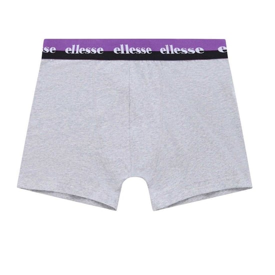Ellesse Heren Muxel788 Boxershorts (Set van 3) (Grijs/Zwart/Paars) - Image 3