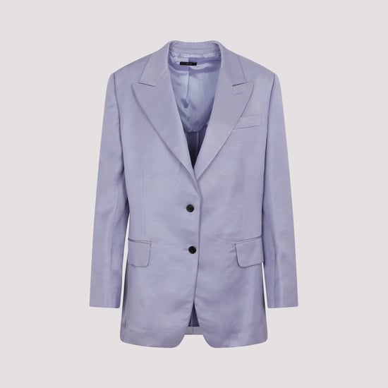 Tom Ford Soft Fluid Twill Boyfriend-jacka - Image 2