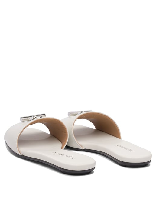 White Rubber Sandals - Image 4
