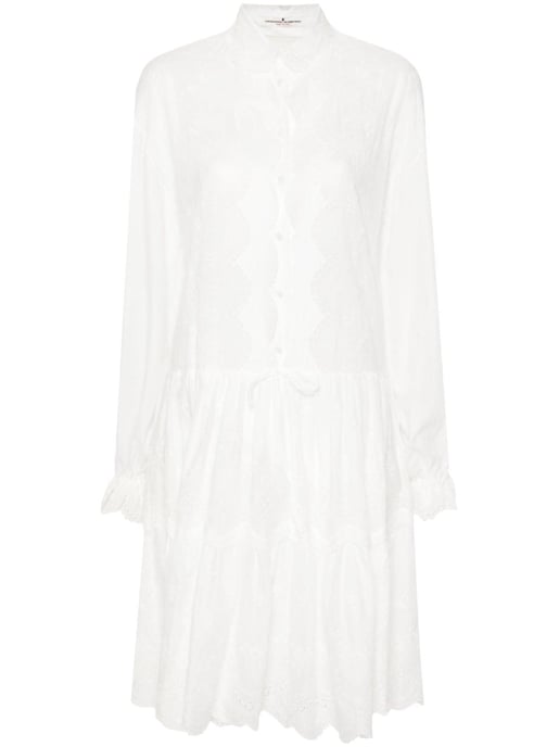 Embroidered Shirt Dress - Image 2