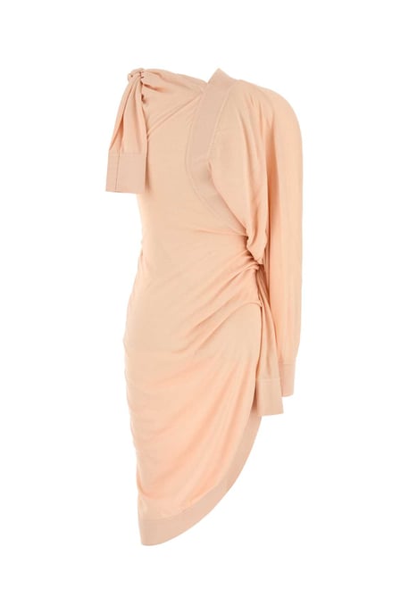 Pink Cotton Blend Dress - Image 2