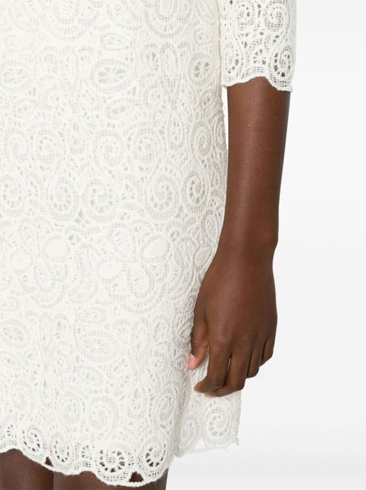 Wool Blend Short Dress - Image 4