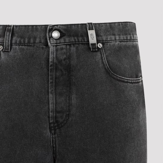 Grey Denim Jeans - Image 3