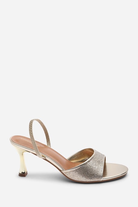 Where's That From Womens Harmony Open Toe Mid Heel Sandal with Sling back - Image 2