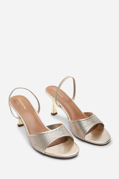 Where's That From Womens Harmony Open Toe Mid Heel Sandal with Sling back - Image 4