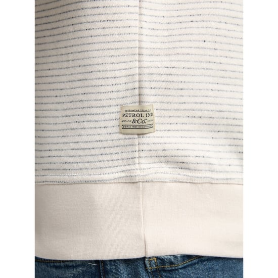 Petrol Industries men sweater round neck m-1060-swr312 0112 seashell - Image 5