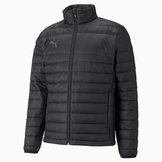 Puma Mens TeamLIGA Light Jacket Padded Coat Black 657617 - Image 1