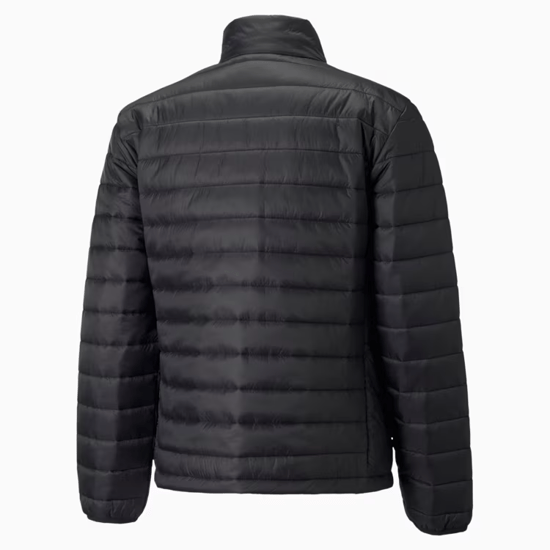 Puma Mens TeamLIGA Light Jacket Padded Coat Black 657617 - Image 2
