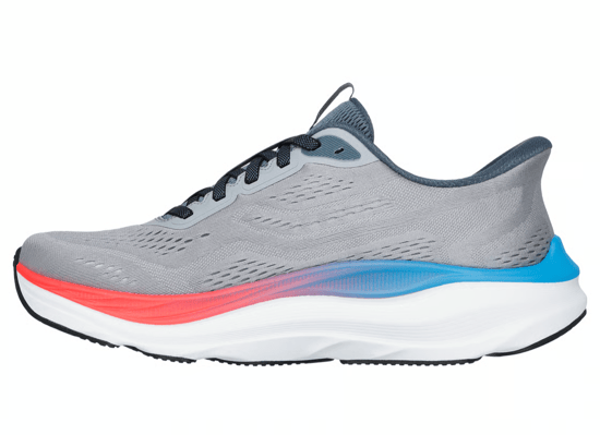 Skechers Mens Max Run Slip-Ins Running Trainers Shoes Grey 221000 - Image 2