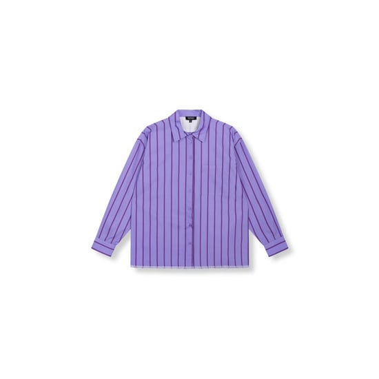 Refined Department R2602945926 ladies woven overzized stripe blouse jazzy - Image 3