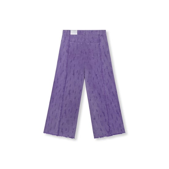 Refined Department R2602170894 ladies woven high waist damaged denim pants dain - Image 3