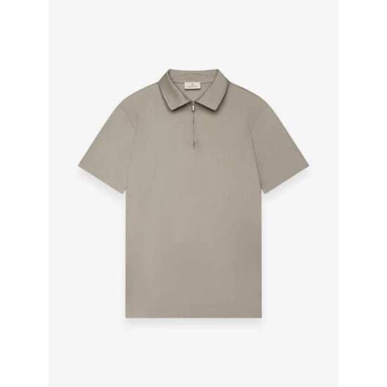 Valenza Supima polo zip collar s/s lead - Image 1