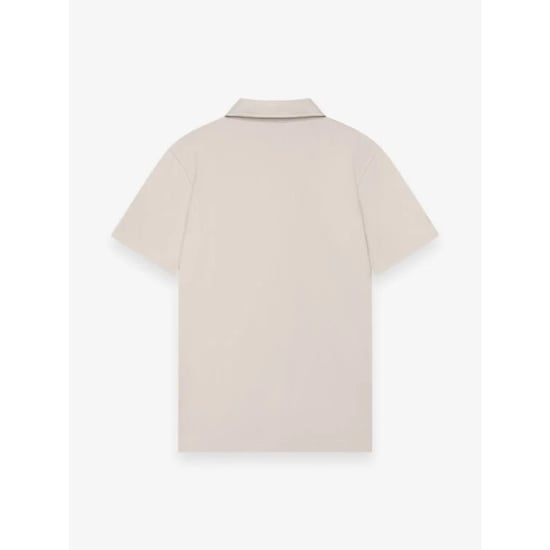 Valenza Supima polo zip collar s/s grey - Image 3