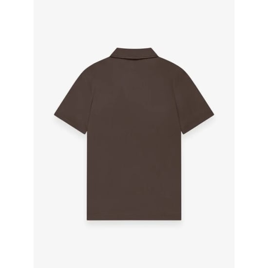 Valenza Supima polo zip collar s/s ebony - Image 3