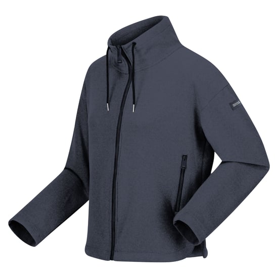 Regatta Womens/Ladies Ashlynn Knitted Fleece Jacket (Navy) - Image 3