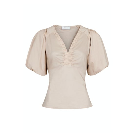 Neo Noir irina poplin blouse 162219 125 dark sand - Image 1