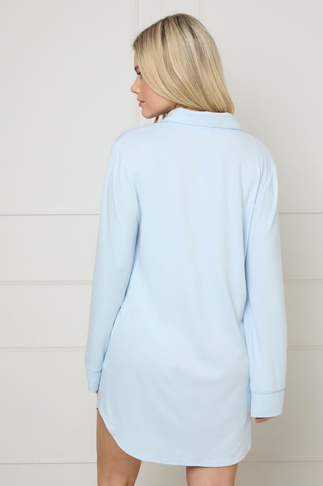 Nightwear Tipped Pyjama Shirt - Image 3