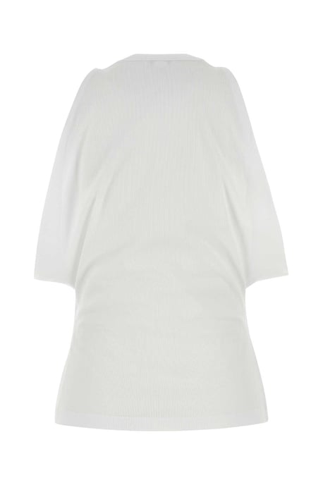 White Stretch Cotton Top - Image 1