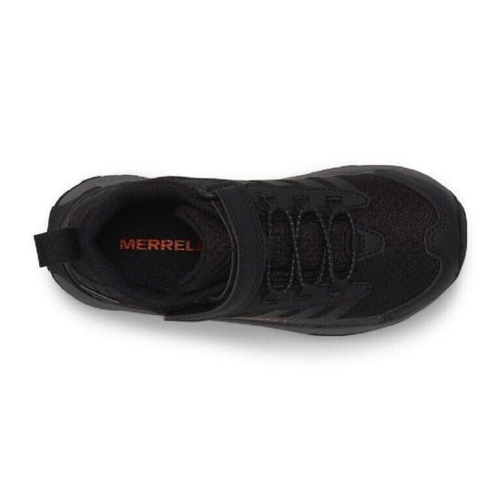 MERRELL BOYS / GIRLS MOAB SPEED 2 LOW WATERPROOF WALKING TRAINERS SHOES BLACK MK267689 - Image 4