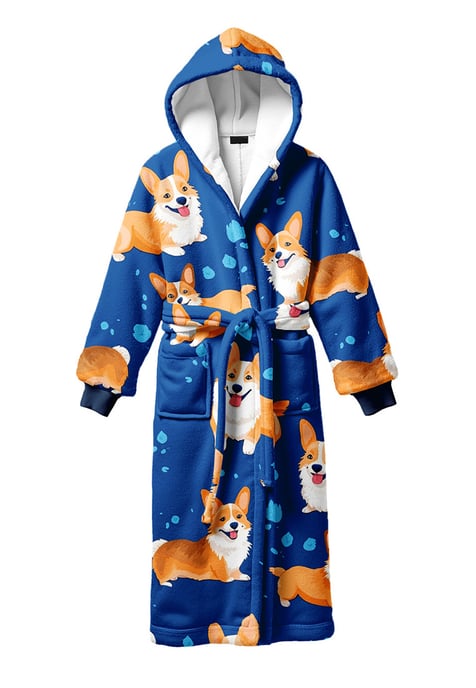 "Corgi" Sherpa badjas - Image 1