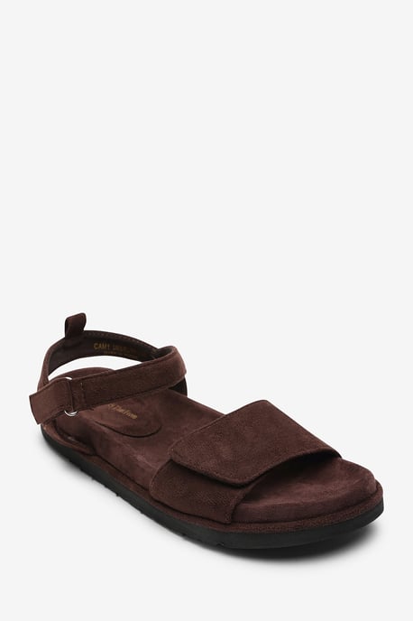 Wheres That From Womens 'Corfu' Velcro Mutli Strap Sandals - Image 3