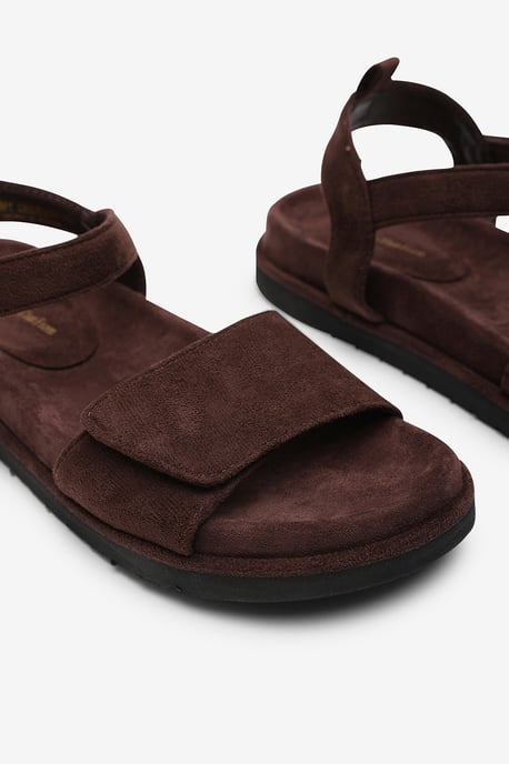 Wheres That From Womens 'Corfu' Velcro Mutli Strap Sandals - Image 5