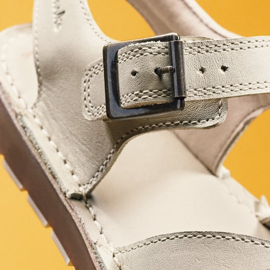 PlaysunReef K. Off White Lea Sandals - Image 6
