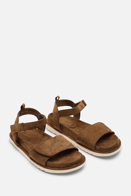 Wheres That From Womens 'Corfu' Velcro Mutli Strap Sandals - Image 4
