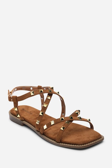 Wheres That From Womens 'Montana' Gladiator Sandal With Stud Detail - Image 3
