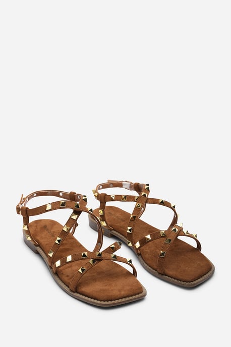 Wheres That From Womens 'Montana' Gladiator Sandal With Stud Detail - Image 4
