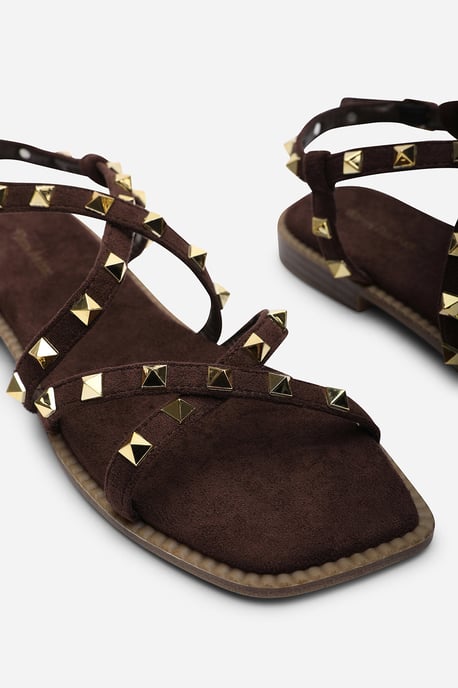 Wheres That From Womens 'Montana' Gladiator Sandal With Stud Detail - Image 5
