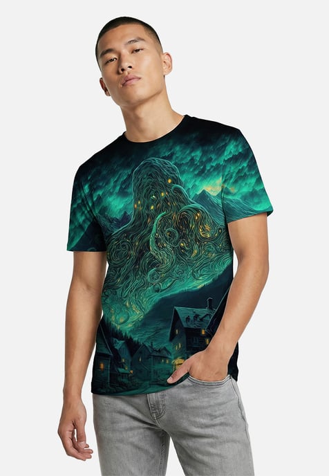 "Green Night" T-shirt - Image 2