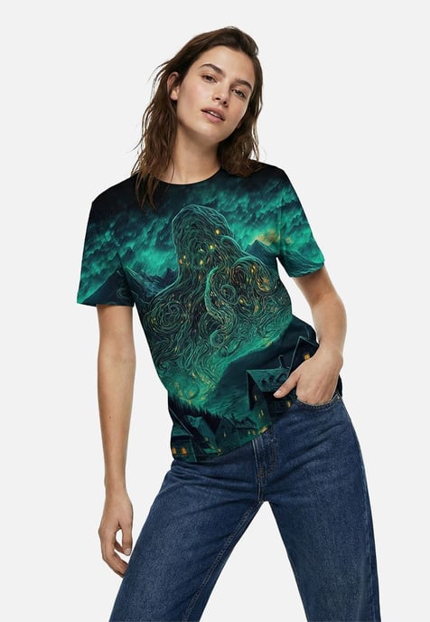 "Green Night" T-shirt - Image 4