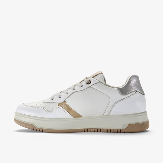 Hartridge Walk White Combi Trainers - Image 2