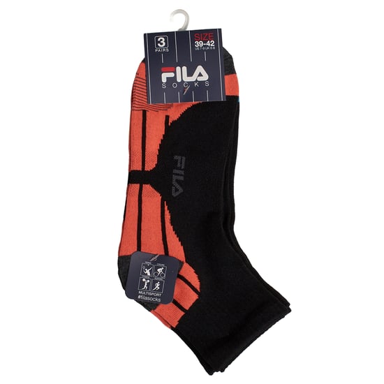 Pack of 3 Men's and Women's Mid-Calf Socks F1615 - Image 2