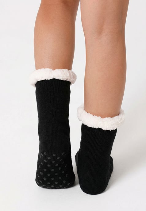 "Pure Black" Sherpa sokken - Image 3