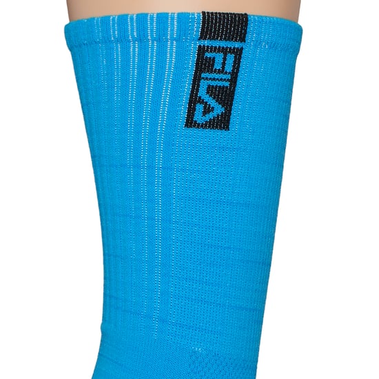 Pack of 2 Men's and Women's Long Cycling Socks F2524 - Image 2