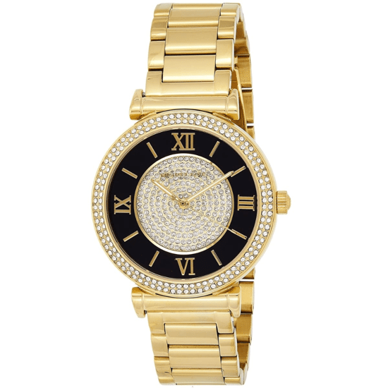 Michael Kors MK3338 Catlin Kristal Wijzerplaat Dameshorloge Goud - Image 3