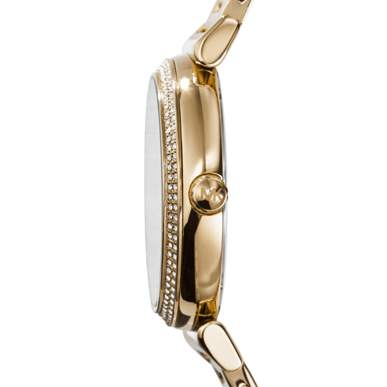 Michael Kors MK3338 Catlin Kristal Wijzerplaat Dameshorloge Goud - Image 4