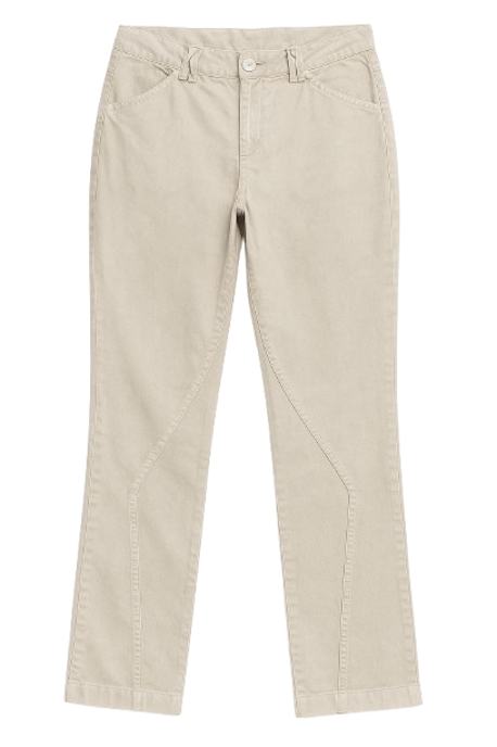 Beige Straight-Leg Trousers – Refined Comfort with Effortless Style - Image 1